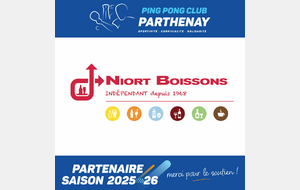 Notre sponsor Niort Boissons