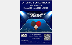3e Tournoi Gentlemen La Ferriere