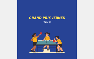 Grand Prix Jeunes - Tour 3