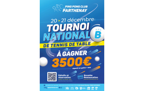 Lancement Tournoi National B - 3e Edition