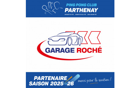 Notre sponsor Garage Roché
