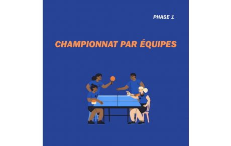 Championnat par Équipe - Phase 1