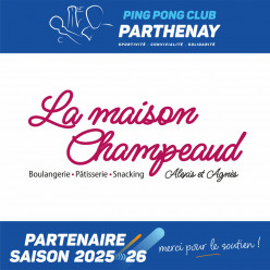 Notre sponsor Maison Champeaud