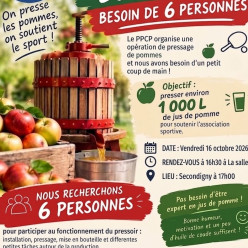 pressage jus de pomme PPCP