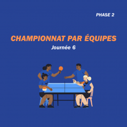 Championnat par Équipe - Journée 6